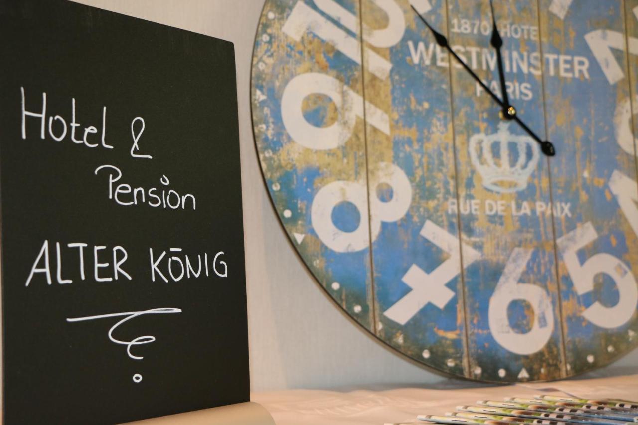 Hotel - Pension & Gaststaette "Alter Koenig" Hettstedt Zewnętrze zdjęcie